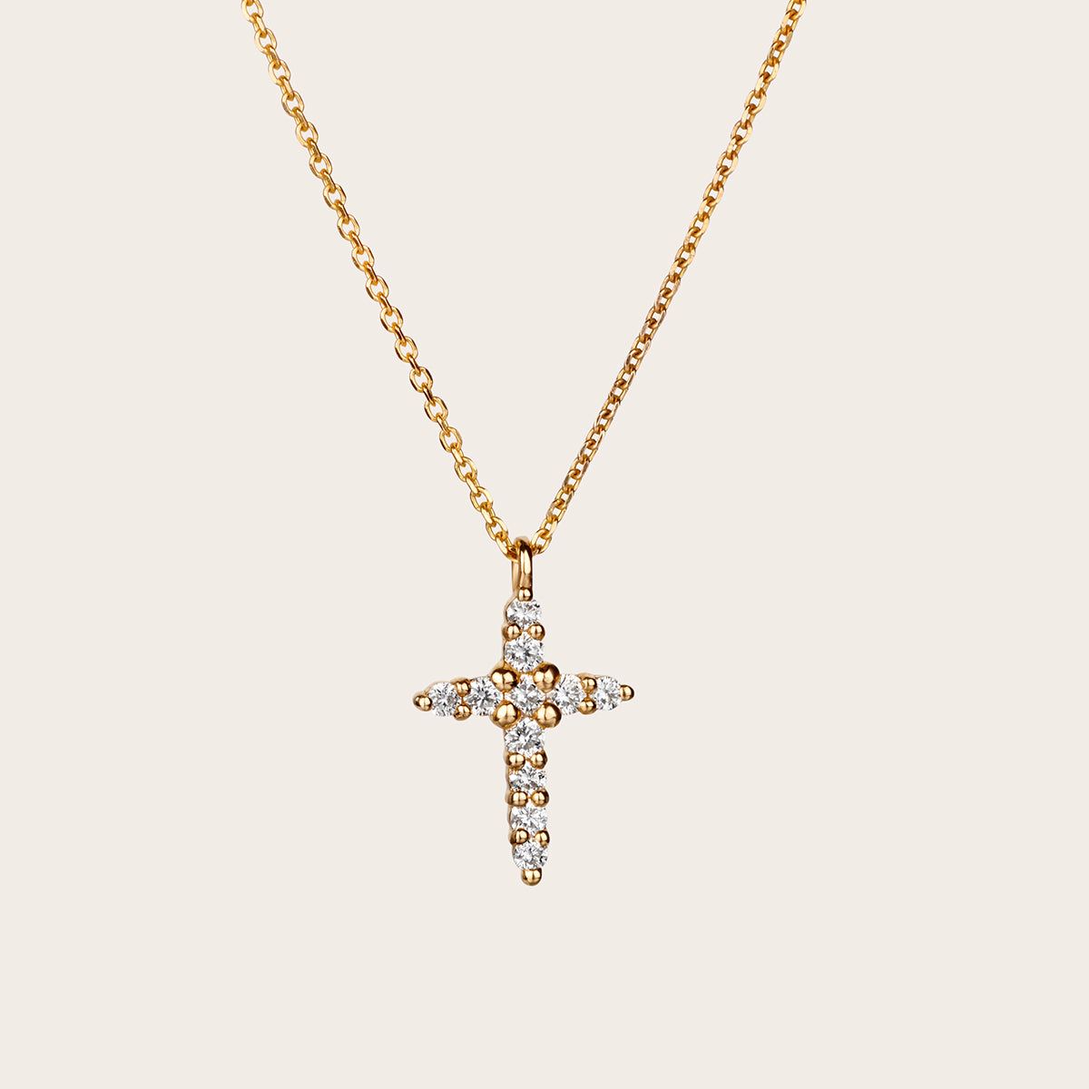 Cross Diamond Pendant