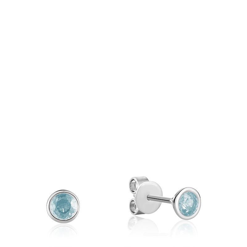 Aquamarine Stud Earrings